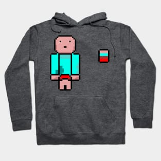 Pixelated Haute Couture Hoodie